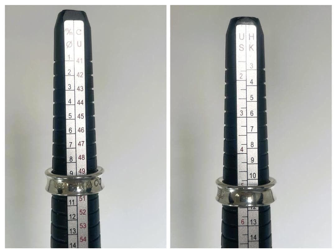 TIFFANY&CO. ティファニー ナローリング SV925 10号 - メルカリ