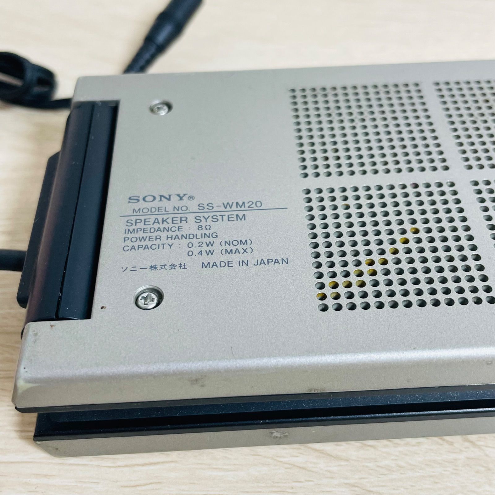 SONY WALKMAN SQAIR SS-WM20 ウォークマン スクエア スピーカー