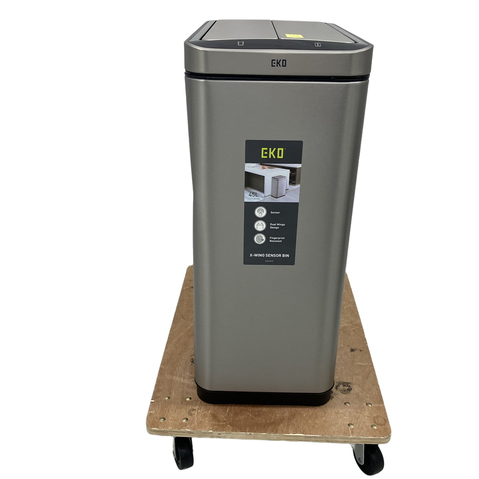 EKO X-WING SENSOR BIN EK9387R 自動開閉ゴミ箱 45L 両開き エックス