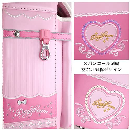 新品】ランドセル女の子小学生通学カバン/高級人工皮革パール生地