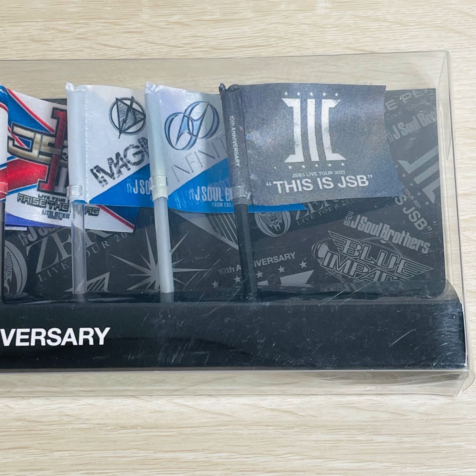 3代目JSB 10th ANNIVERSARY ALBUM BOX 三代目 J SOUL BROTHERS JSB3 10th ANNIVERSARY ミニチュアフラッグ