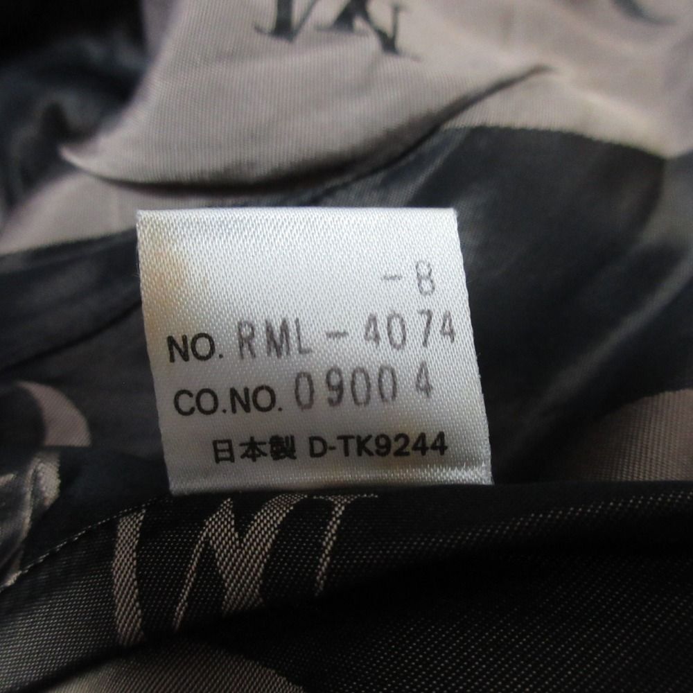 良品 LUNA MATTINO ルナマティーノ ボタニカル柄 ベルベット ショートジャケット サイズM オレンジ メンズ 古着 中古 USED 良品 LUNA MATTINO ルナマティーノ ボタニカル柄 ベルベット ショート