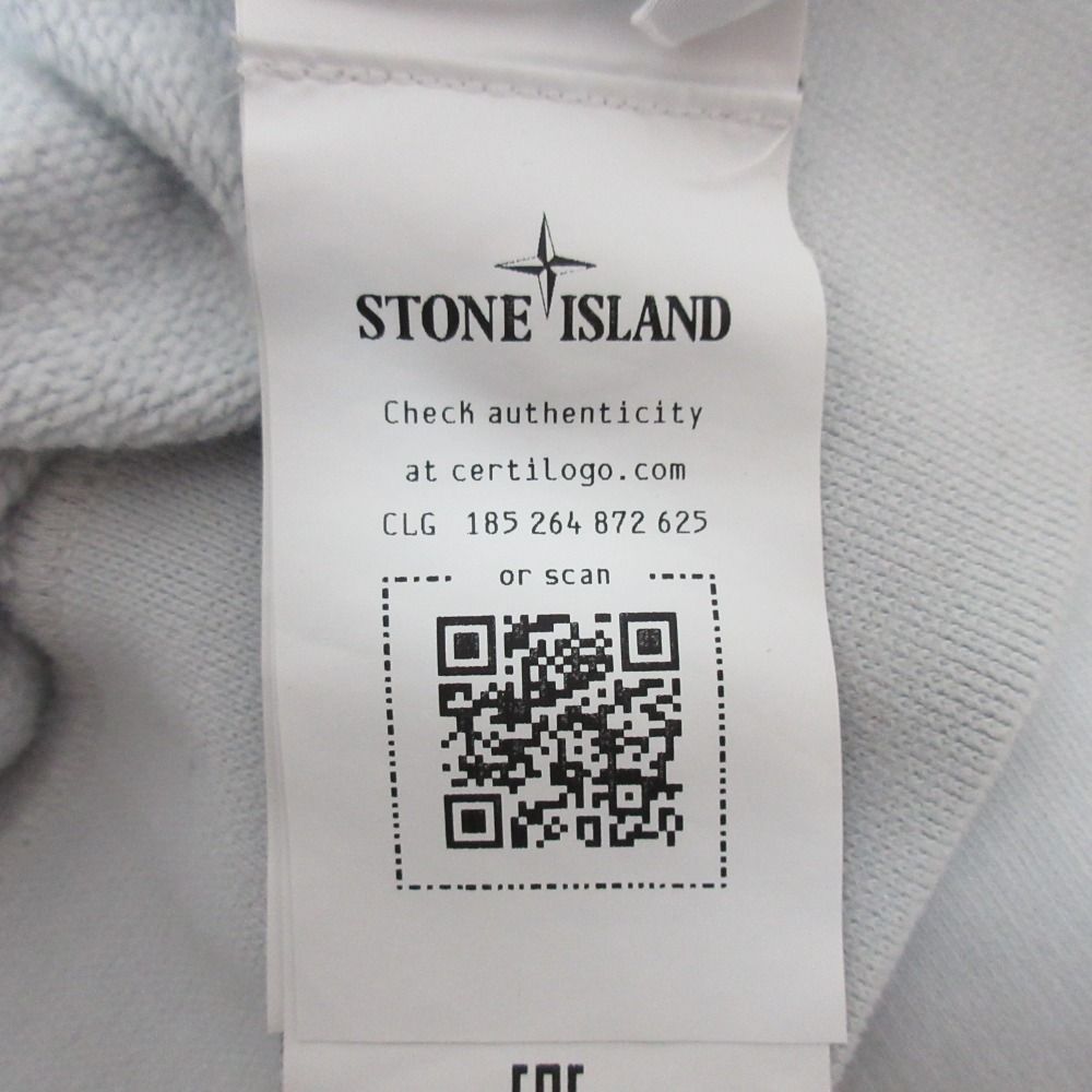 良品 25AW STONE ISLAND ストーンアイランド ワッペン付き スウェット