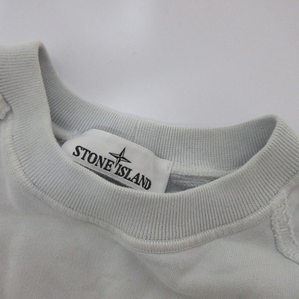 良品 25AW STONE ISLAND ストーンアイランド ワッペン付き スウェット