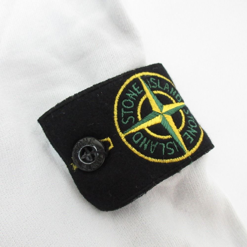 良品 25AW STONE ISLAND ストーンアイランド ワッペン付き スウェット
