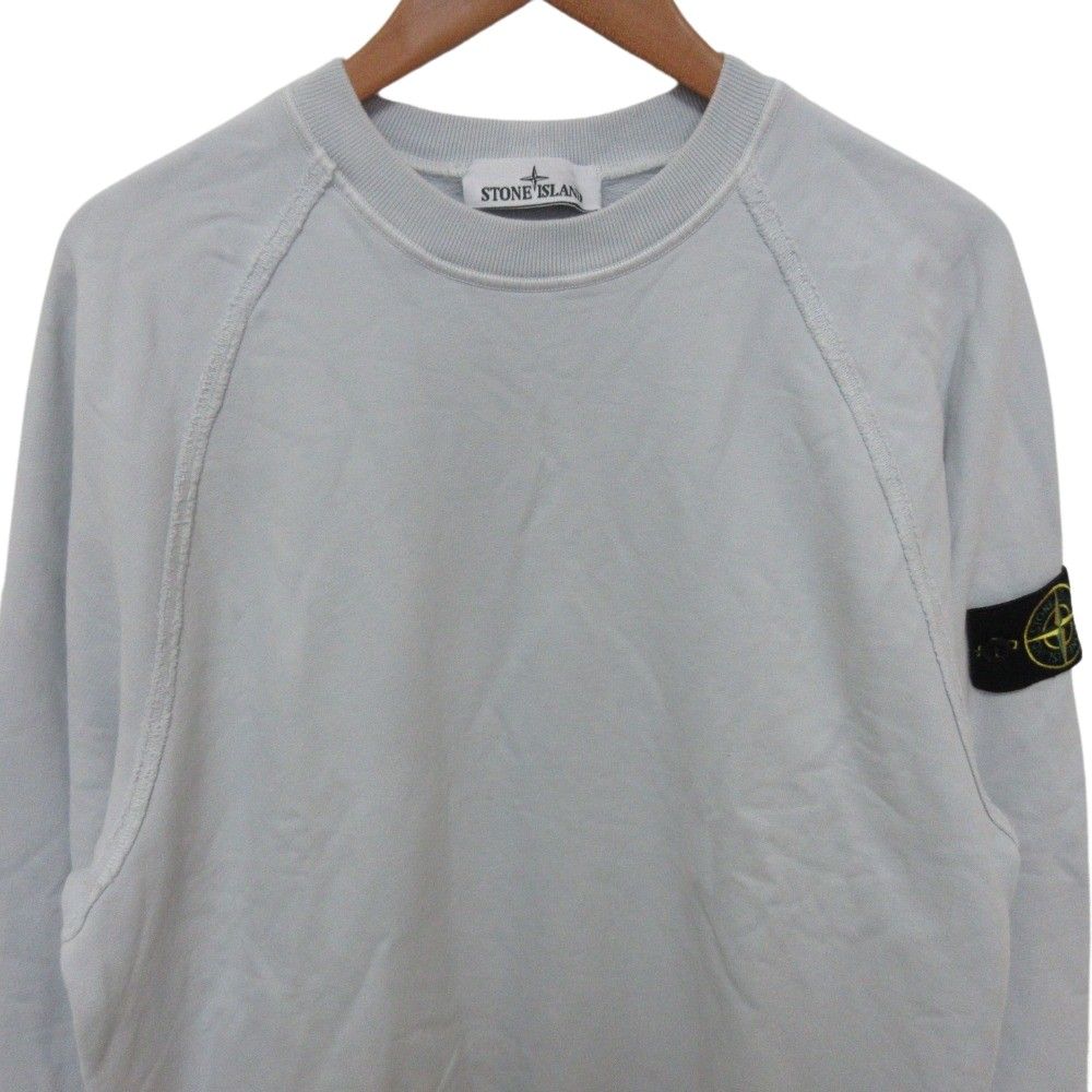 良品 25AW STONE ISLAND ストーンアイランド ワッペン付き スウェット