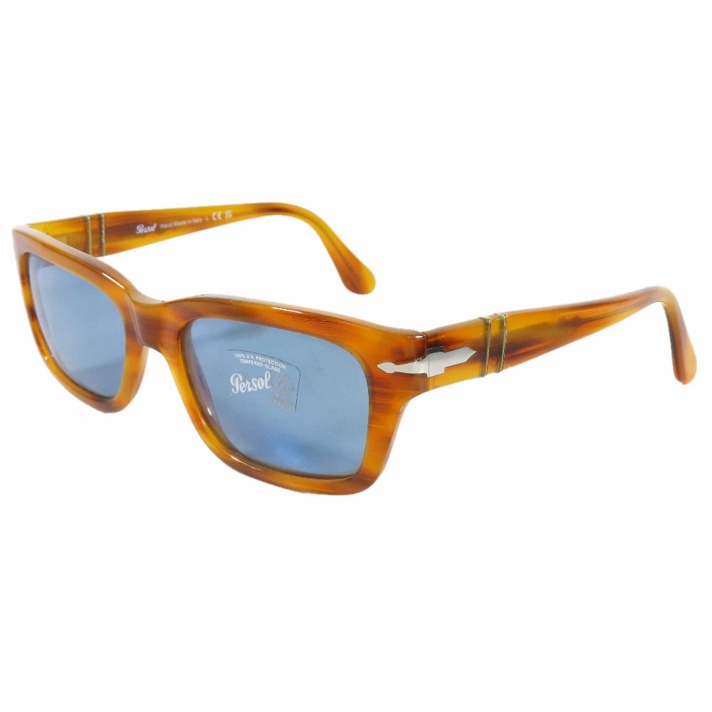 未使用 Persol ペルソール サングラス 100％UV偏光 3301-S 960/56 アイ