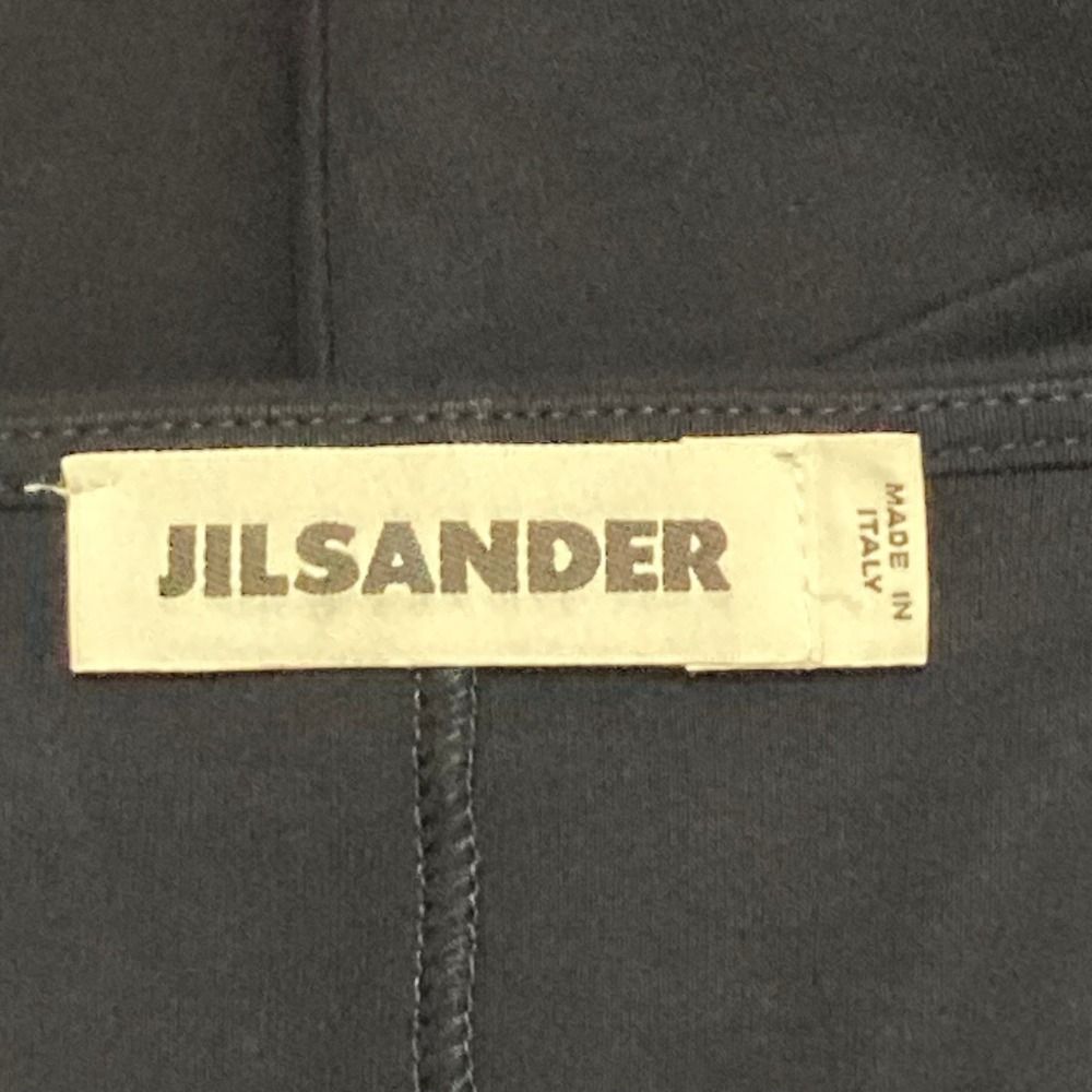 美品 JIL SANDER ジルサンダー 半袖 ロング ストレッチワンピース