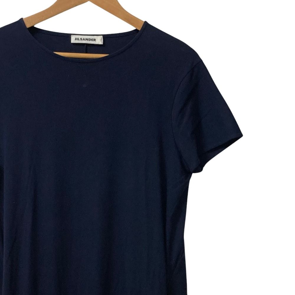 美品 JIL SANDER ジルサンダー 半袖 ロング ストレッチワンピース