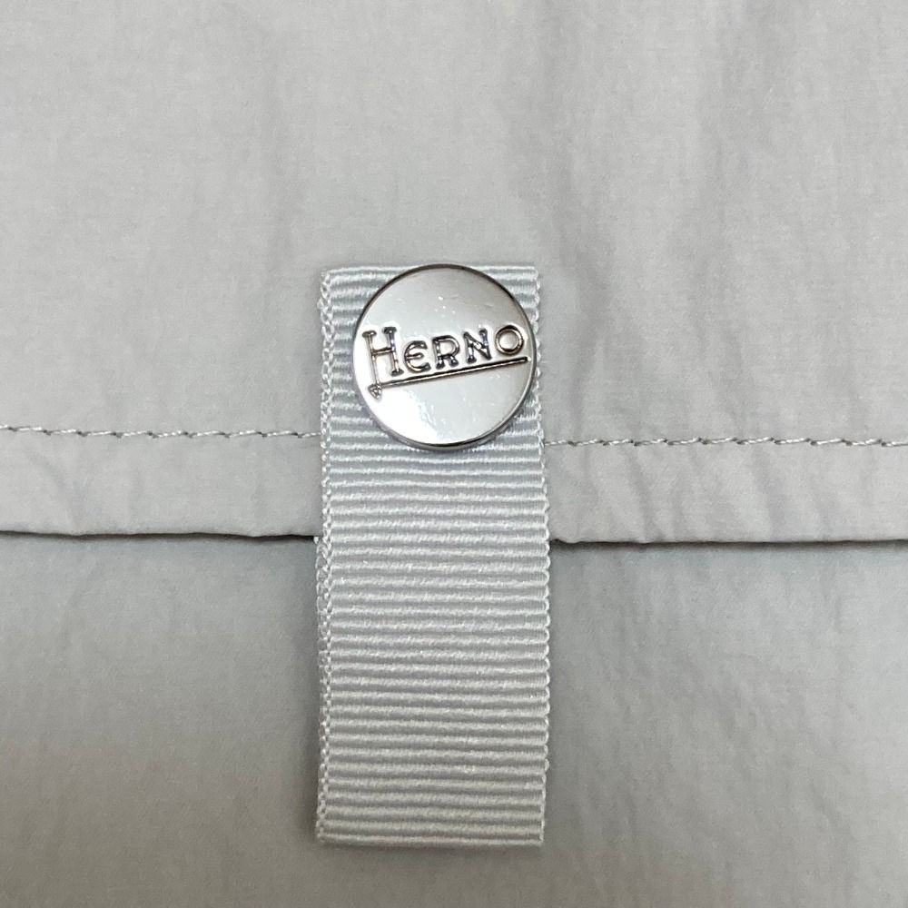 美品 23SS HERNO ヘルノ SHIRT IN ULTRALIGHT CREASE ナイロン シャツ