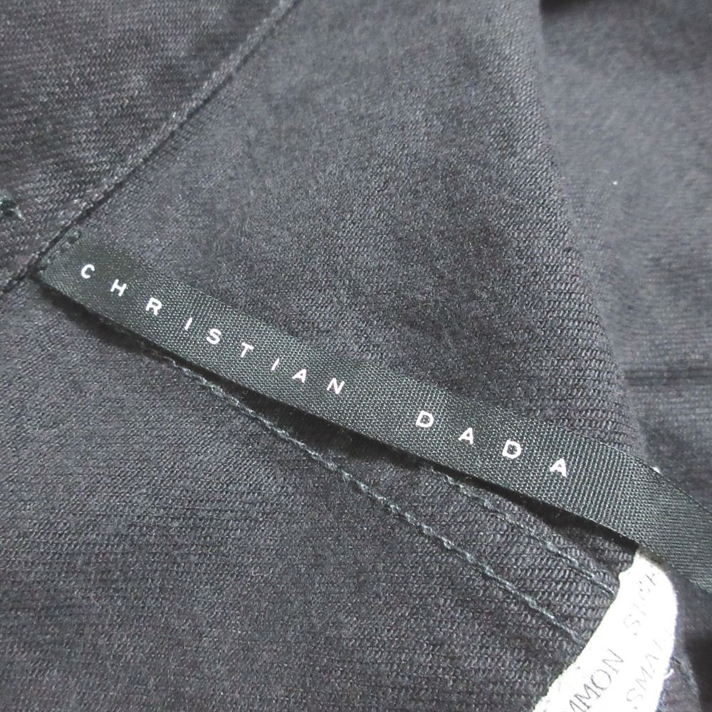 美品 CHRISTIAN DADA クリスチャンダダ 2way レザースリーブ デニム