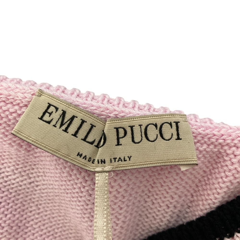 美品 Emilio Pucci エミリオプッチ バタフライスリーブ Vネック