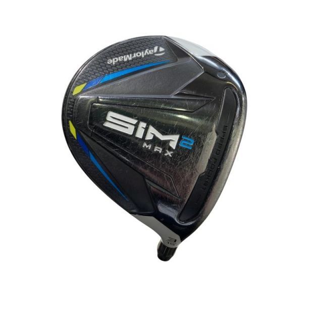 【中古】 テーラーメイド SIM2 MAX 3W フェアウェイウッド FW Tour AD HD-6 (フレックスS) メンズ 男性用 右利き 右用 Cランク ゴルフクラブ