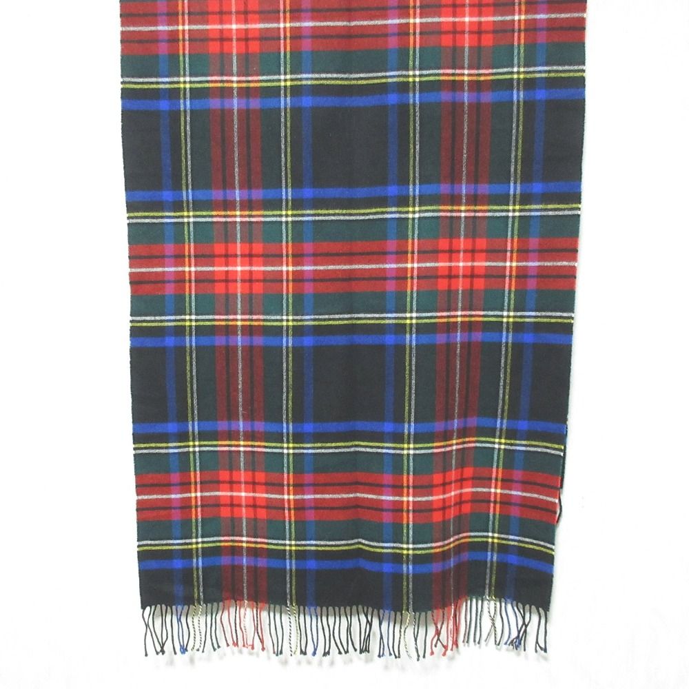 美品 Johnstons of Elgin ジョンストンズオブエルガン チェック柄