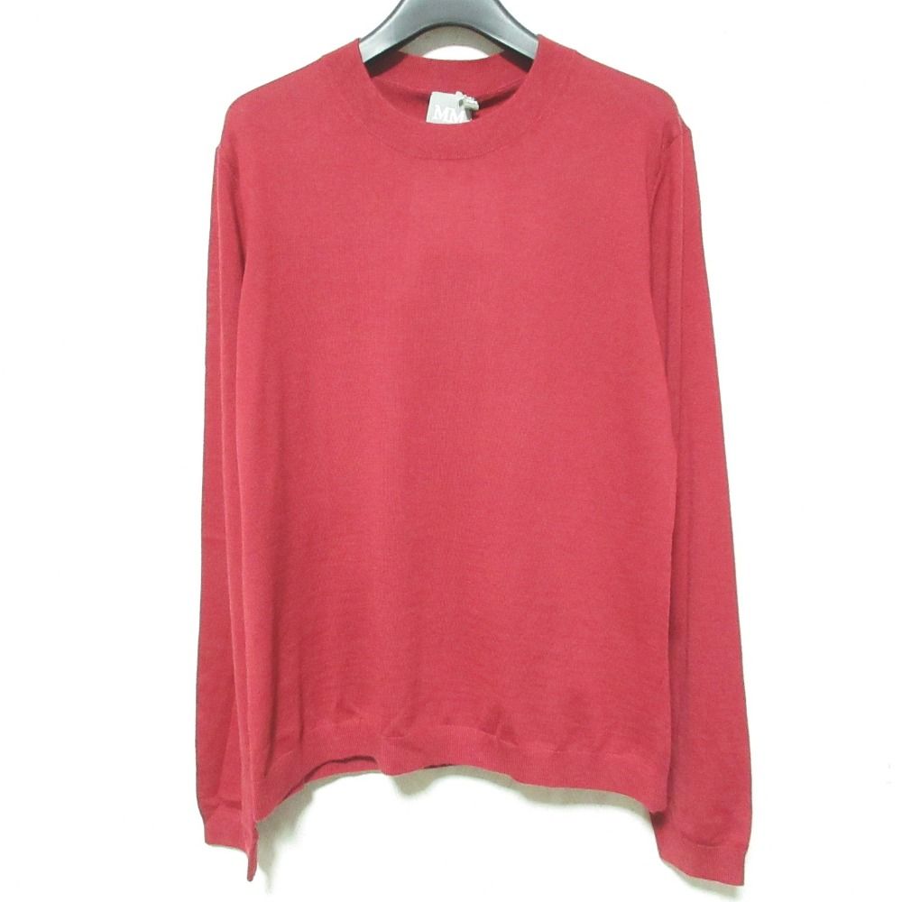 未使用 26SS MM by Max Mara マックスマーラ PENSILE ウールカシミヤ ニットセーター 26163610176 サイズM レッド レディース 古着 中古 USED