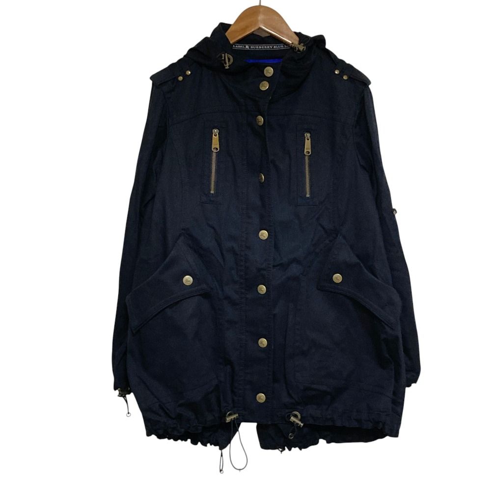 美品 BURBERRY BLUE LABEL バーバリーブルーレーベル フーディー