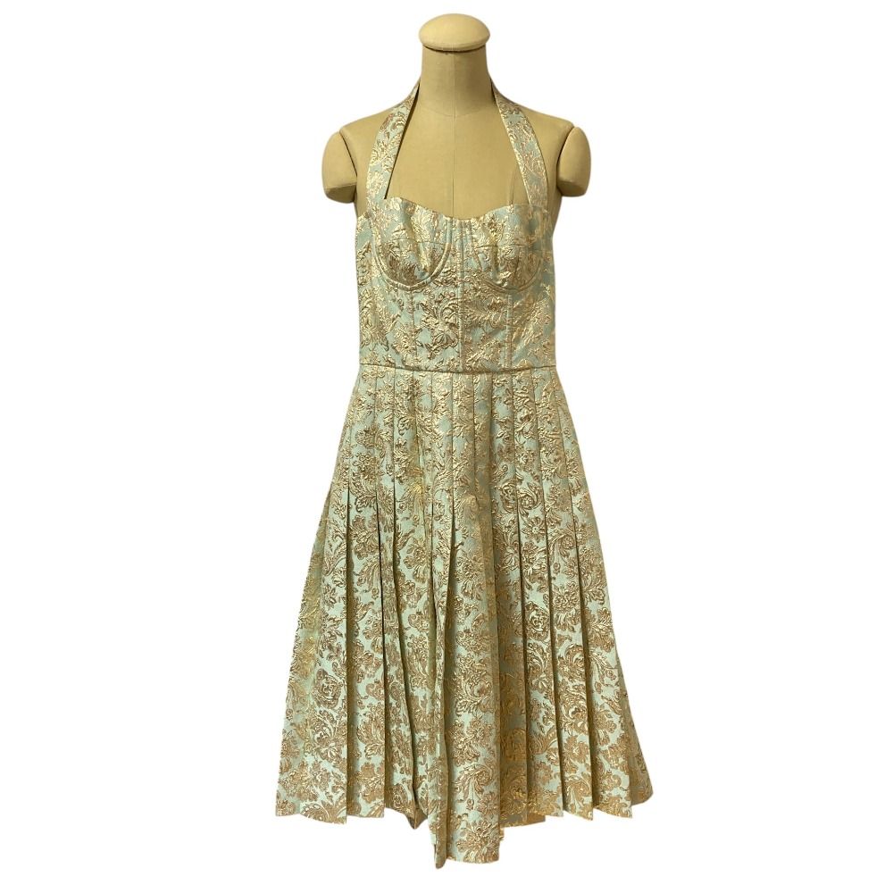 良品 Dolce&Gabbana ドルチェアンドガッバーナ ジャガードドレス