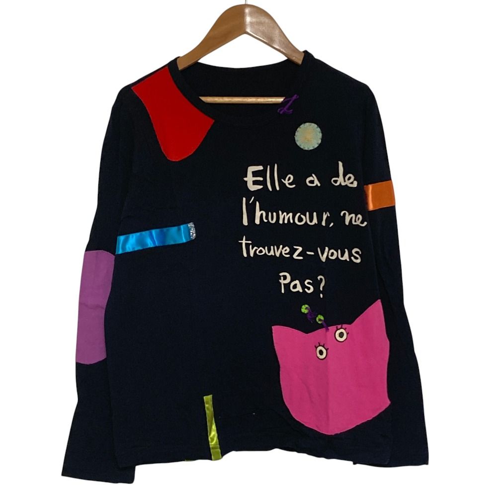 ALBEROBELLO＊パッチワークTシャツ(2着)＊OLLEBOREBLA 良品 OLLEBOREBLA Alberobello オレボレブラ アルベロベロ パッチ