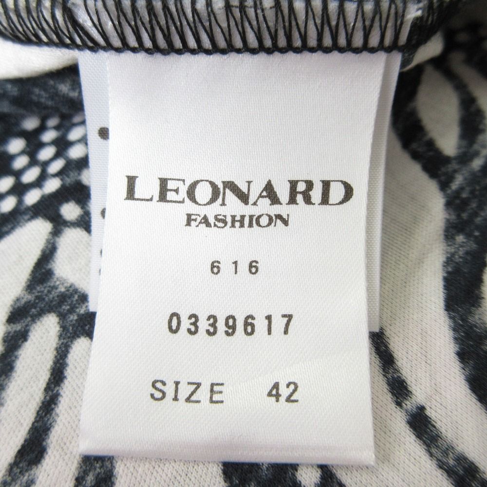 良品 LEONARD FASHION レオナールファッション フラワープリント 半袖