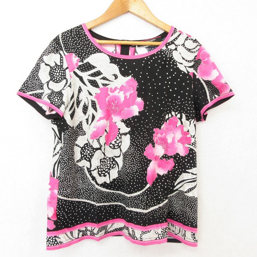 良品 LEONARD FASHION レオナールファッション フラワープリント 半袖