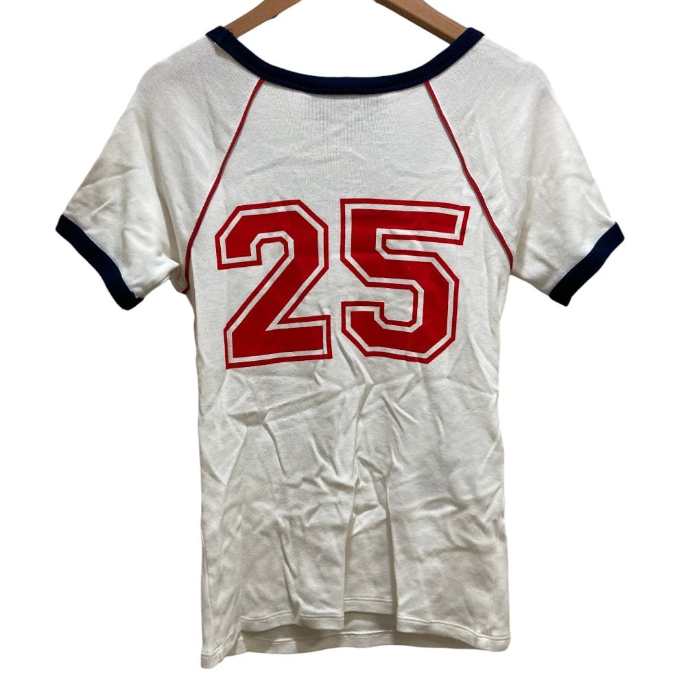 良品 GUCCI グッチ キャットアップリケ リンガー Tシャツ カットソー