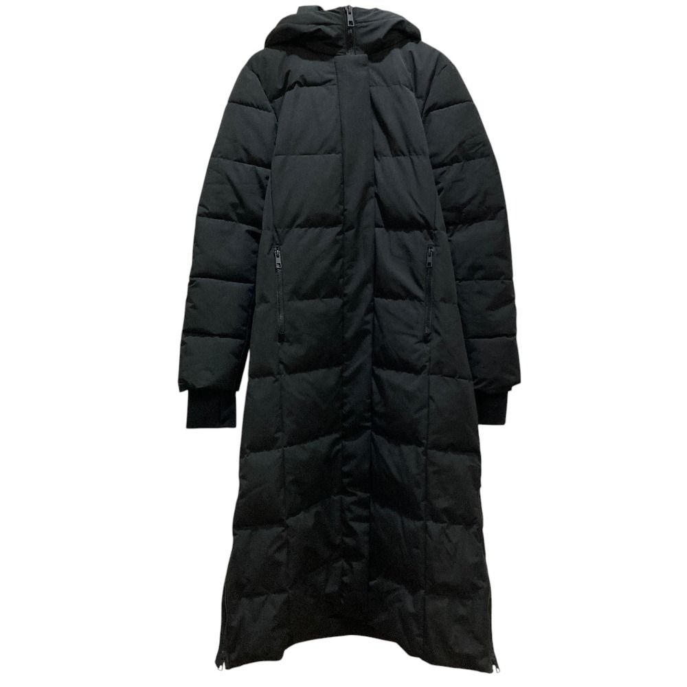 美品 ZARA ザラ グレーダックロングダウンコート Sサイズ ブラック