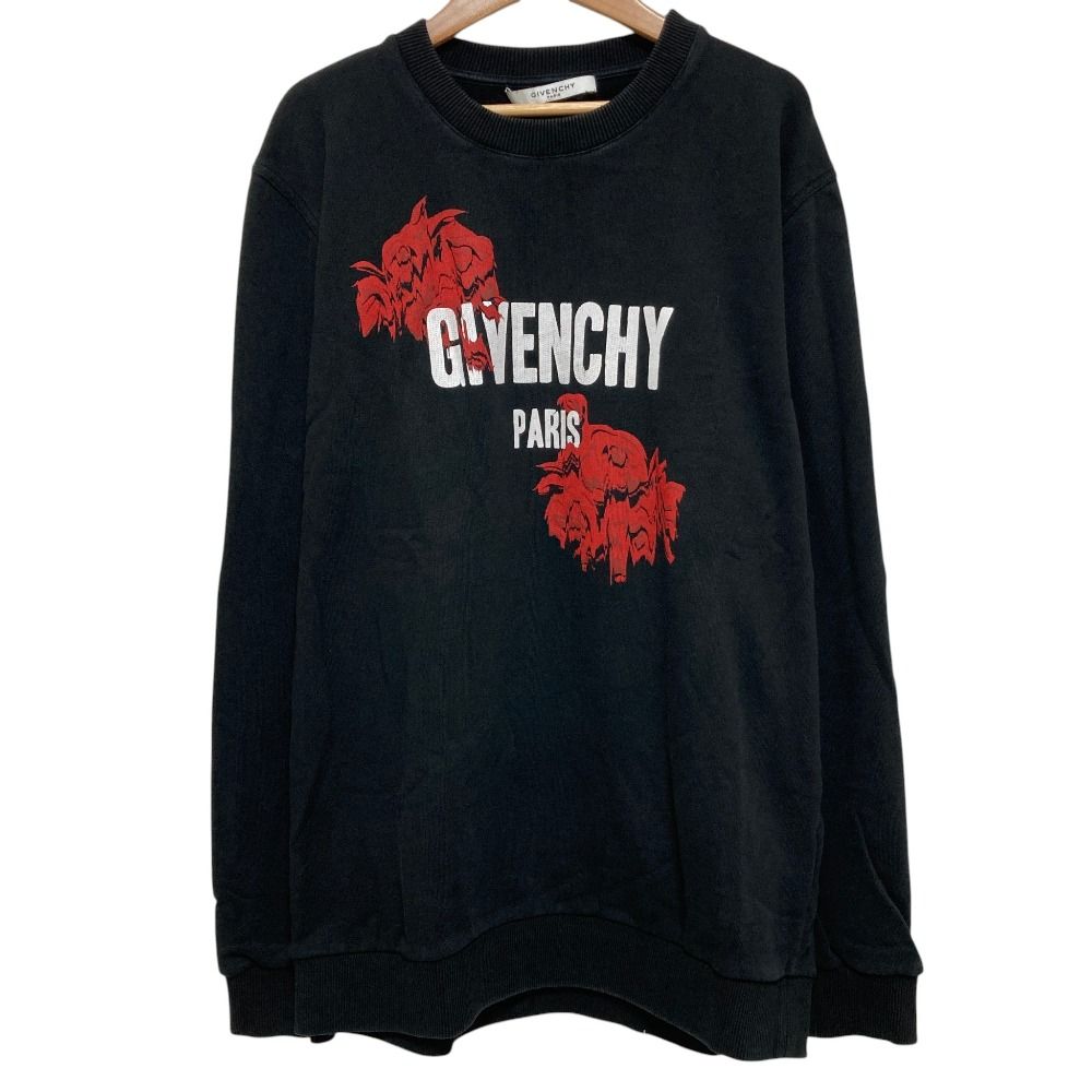 Givenchy ジバンシィ ロゴプリント スウェットトレーナー サイズM