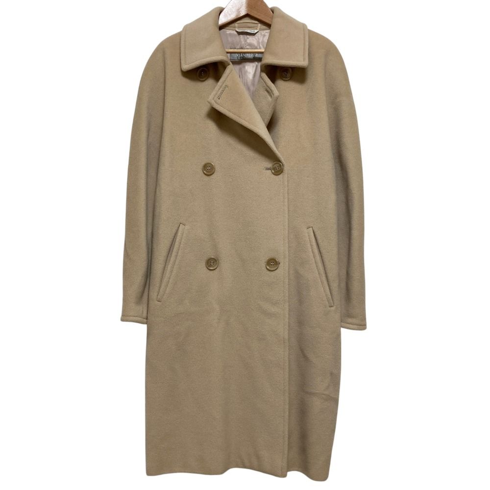 美品 MaxMara マックスマーラ ウール ダブルブレスト コート サイズ36
