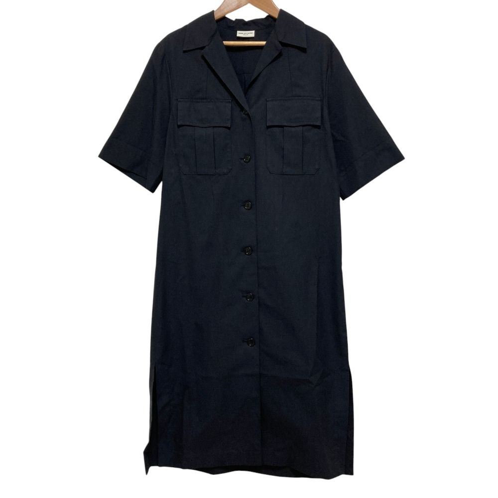 美品 DRIES VAN NOTEN ドリスヴァンノッテン ワークシャツワンピース
