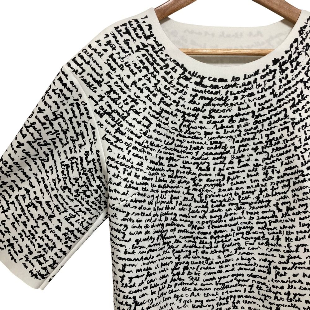 DRIES VAN NOTEN ドリスヴァンノッテン len lye Tシャツ 美品 DRIES VAN NOTEN ドリスヴァンノッテン Len Lye 英字プリント