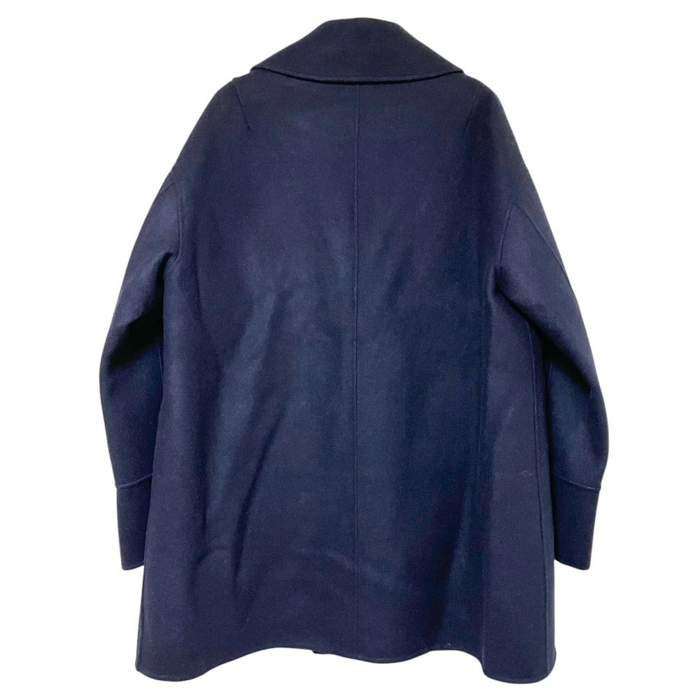 美品 Na.e ナエ Traditional Melton Coat ダブルブレスト メルトン