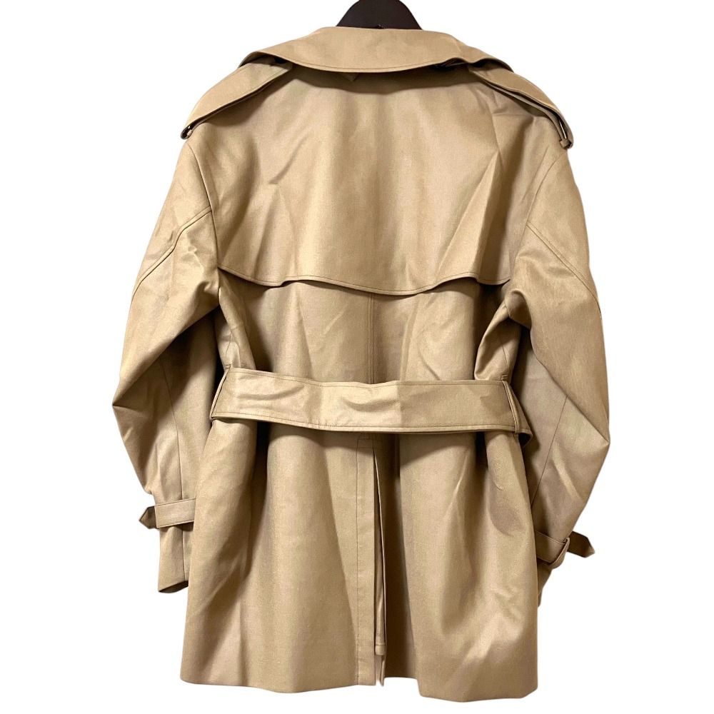 美品 24AW HYKE ハイク ショート トレンチコート 242-17456 サイズ1