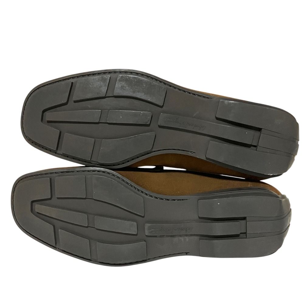 美品 Salvatore Ferragamo サルヴァトーレフェラガモ スエードレザー