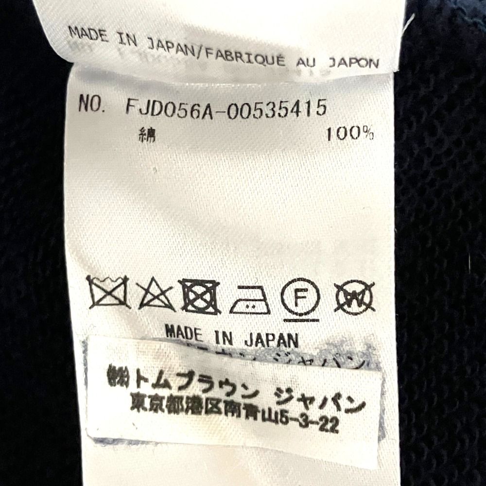 美品 THOM BROWNE トムブラウン 4BARストライプ スウェット ワンピース