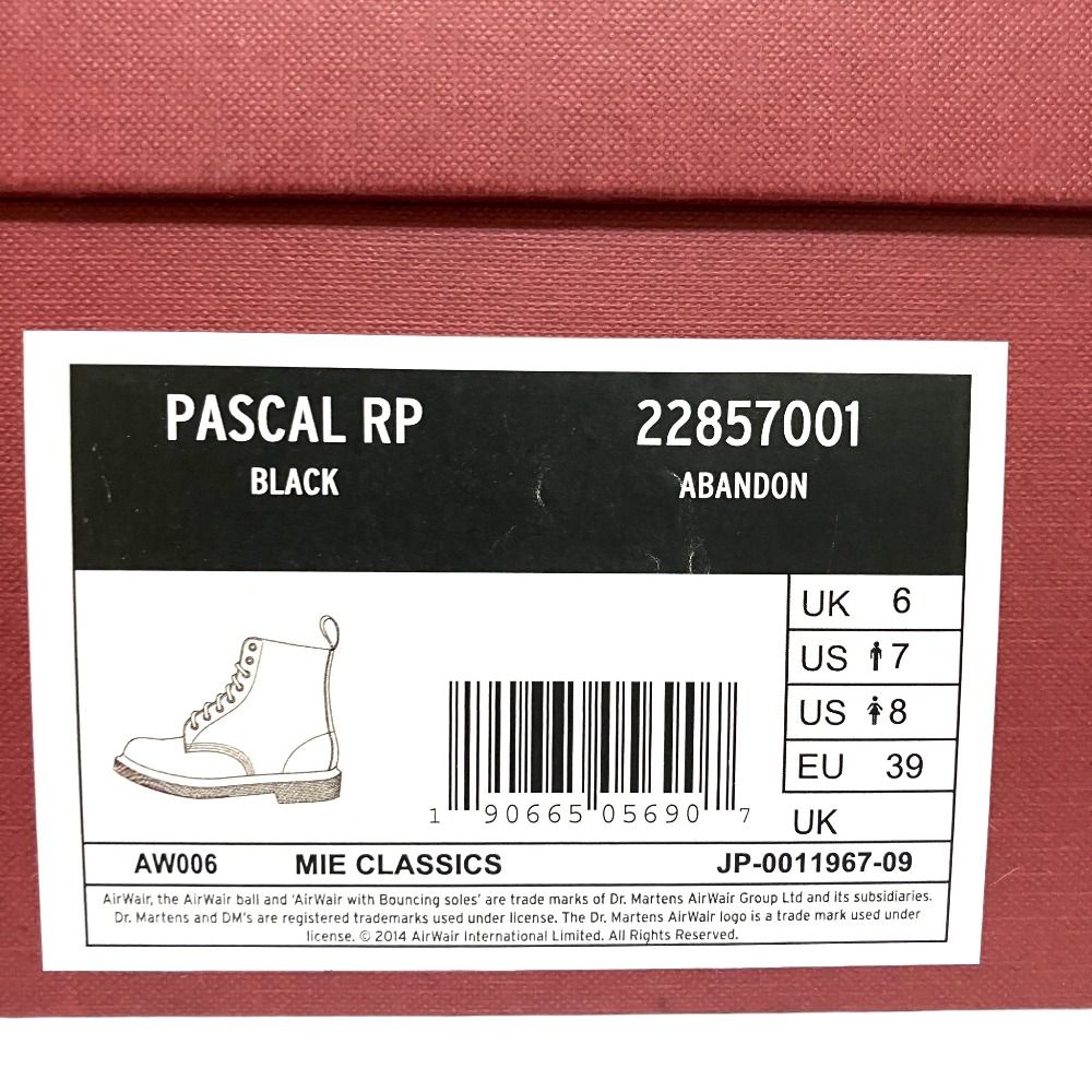 Dr. Martens ドクターマーチン 英国製 PASCAL RP ABANDON 1460 8ホール
