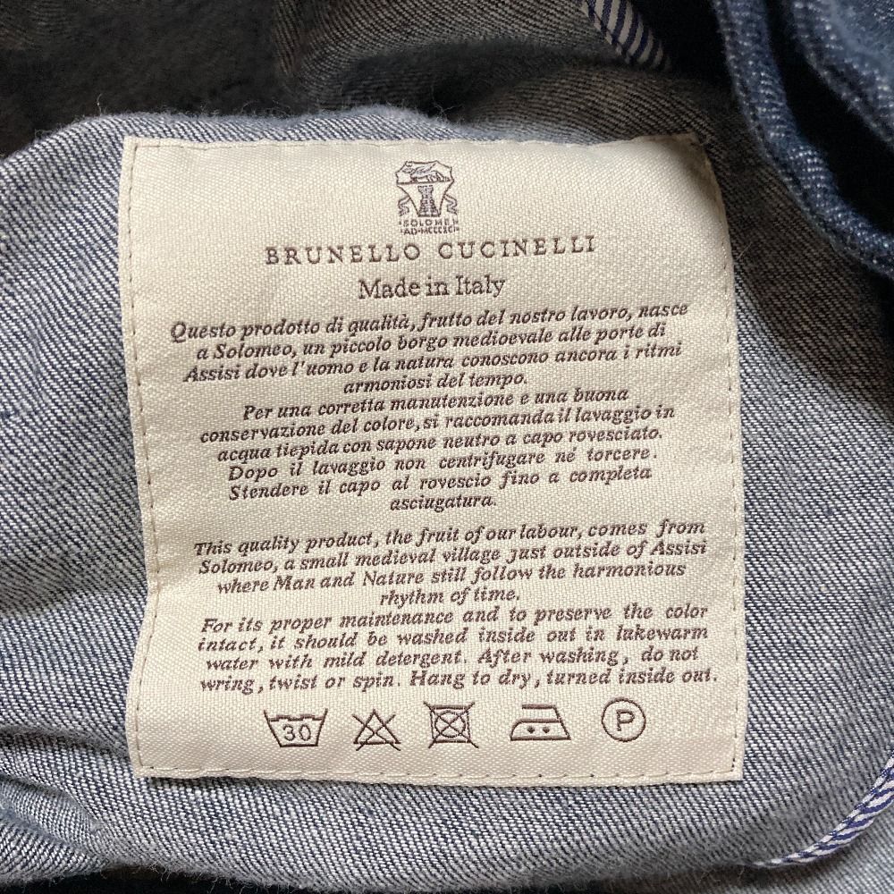 美品 Brunello Cucinelli ブルネロクチネリ モニーレ デニムパンツ 38