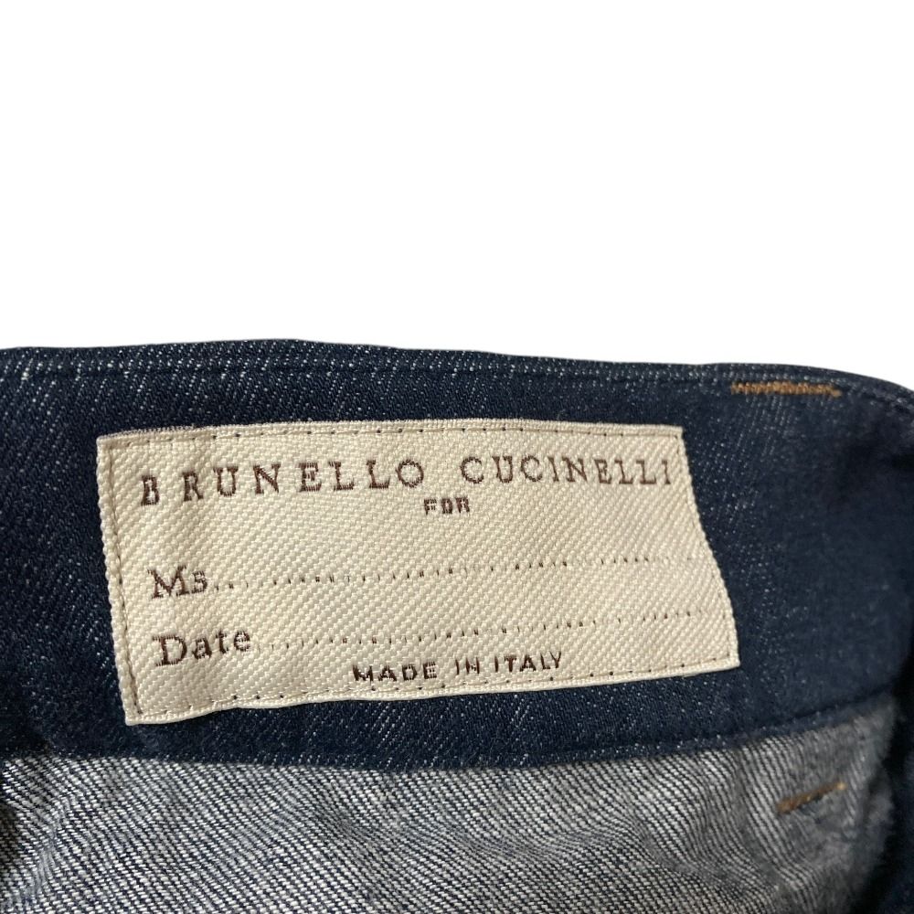 美品 Brunello Cucinelli ブルネロクチネリ モニーレ デニムパンツ 38