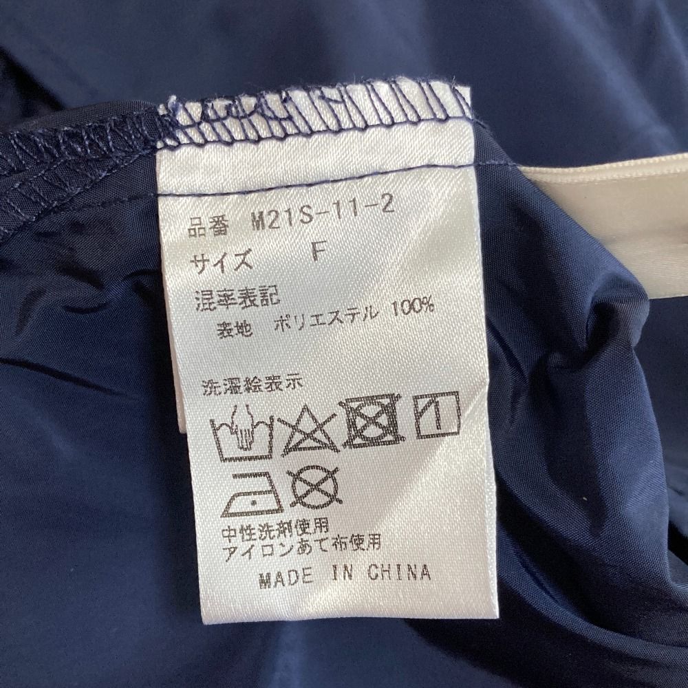 未使用 MACHATT マチャット メモリーラッフルブラウス ノースリーブ