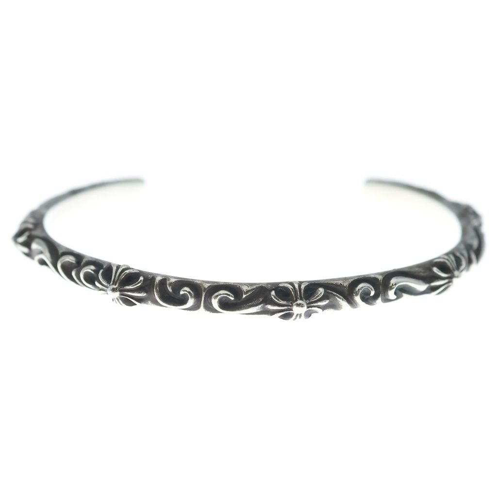 CHROME HEARTS (クロムハーツ) BANGLE SBT SBTバンドバングル ブレスレット シルバー BCA126