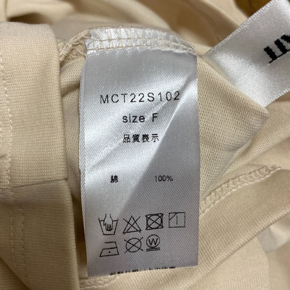 未使用 MACHATT マチャット フラワーフォトプリント Tシャツカットソー