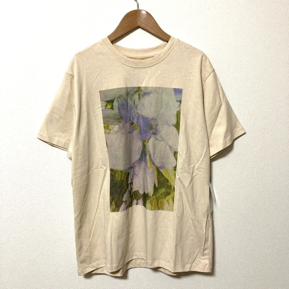 未使用 MACHATT マチャット フラワーフォトプリント Tシャツカットソー