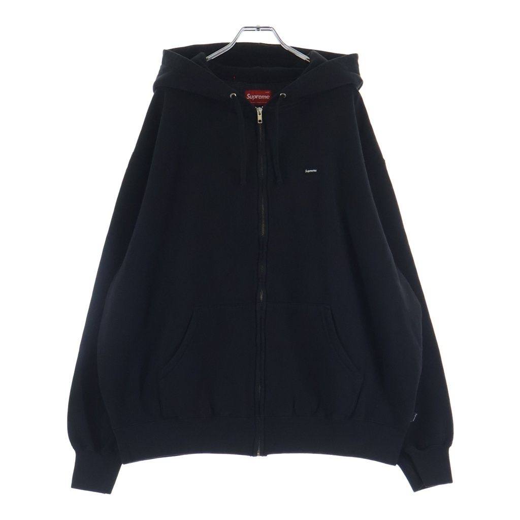 SUPREME (シュプリーム) 25AW Small Box Logo Hooded Sweatshirt スモールボックスロゴ フーデッドスウェットシャツ プルオーバーパーカー ブラック
