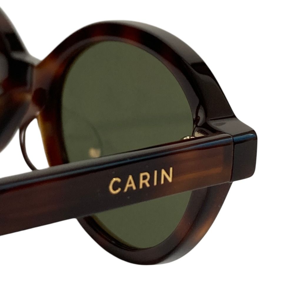 美品 CARIN カリン SUN AINO C2 べっ甲柄 セルフレーム オーバル