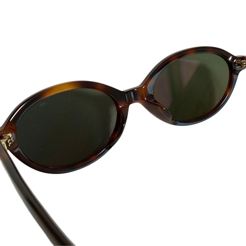 美品 CARIN カリン SUN AINO C2 べっ甲柄 セルフレーム オーバル