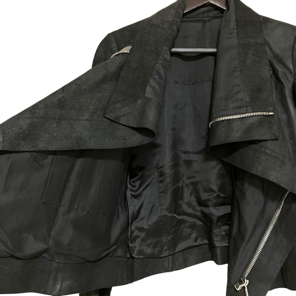 美品 Rick Owens リックオウエンス LC クラシック ラムレザー バイカー