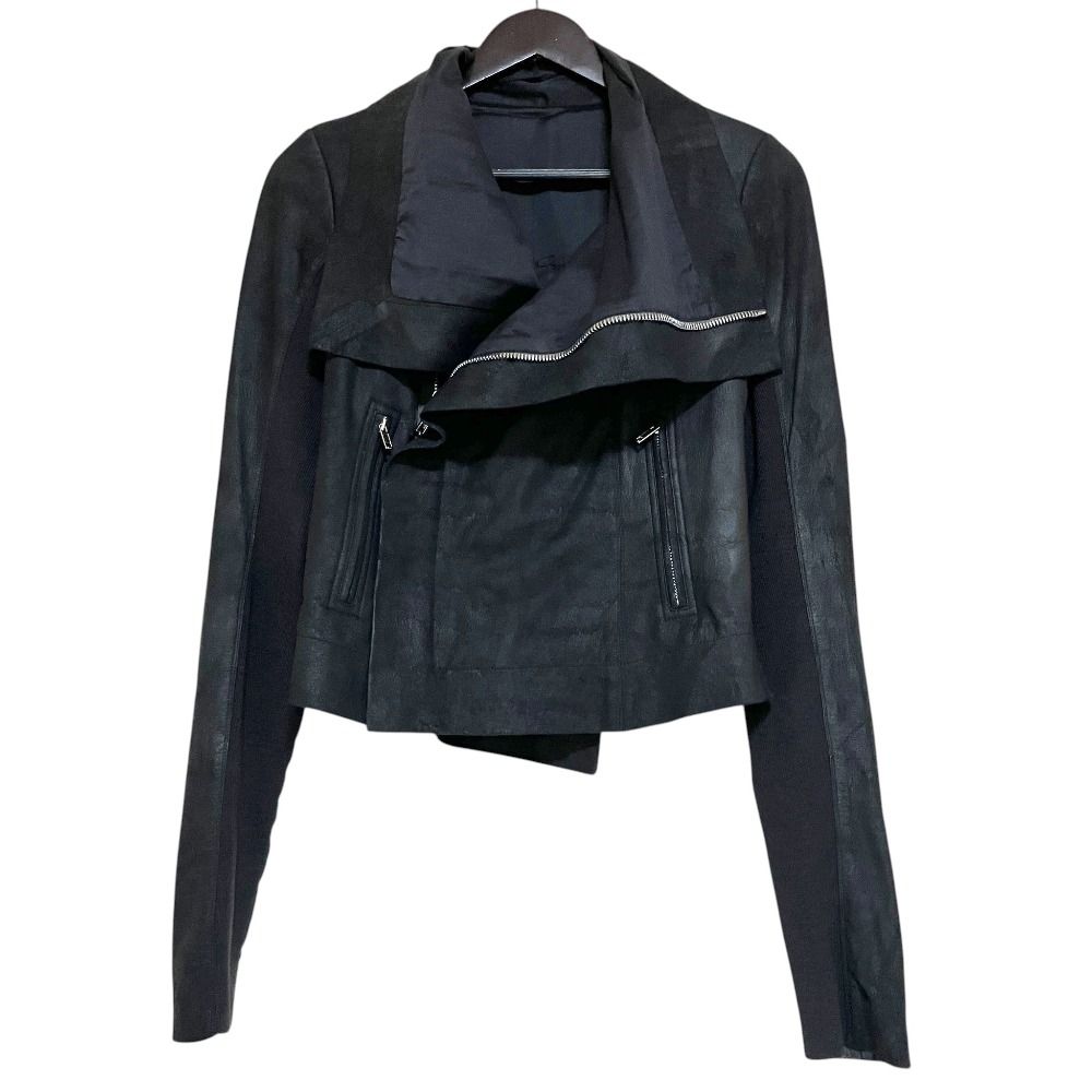 リックオウエンス　ラムレザージャケット 美品 Rick Owens リックオウエンス LC クラシック ラムレザー バイカー