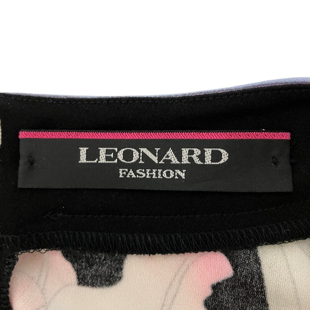 美品 LEONARD FASHION レオナールファッション カンカンストレッチ
