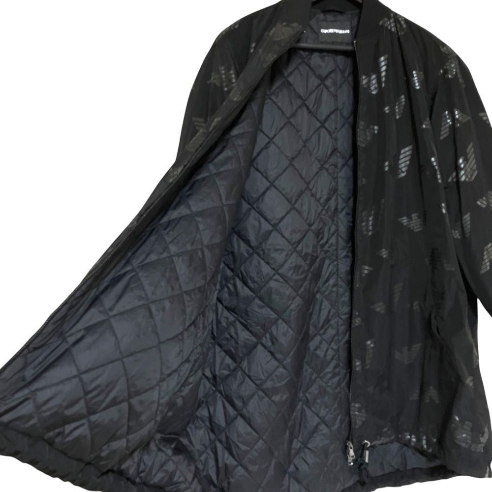 美品 EMPORIO ARMANI エンポリオアルマーニ WATER REPELLENT ロゴ