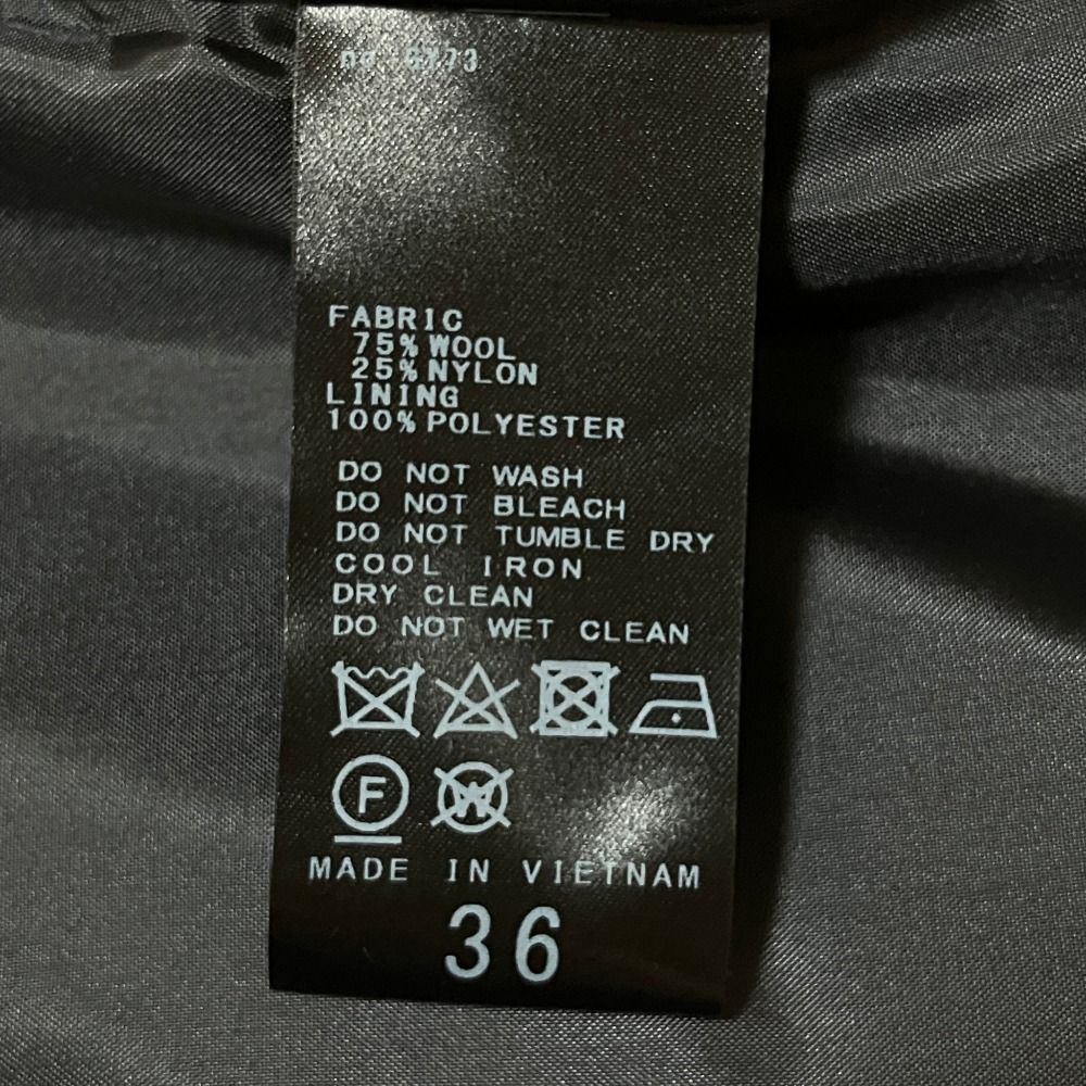 美品 24AW Spick&Span スピックアンドスパン W/Ny モッサステンカラー