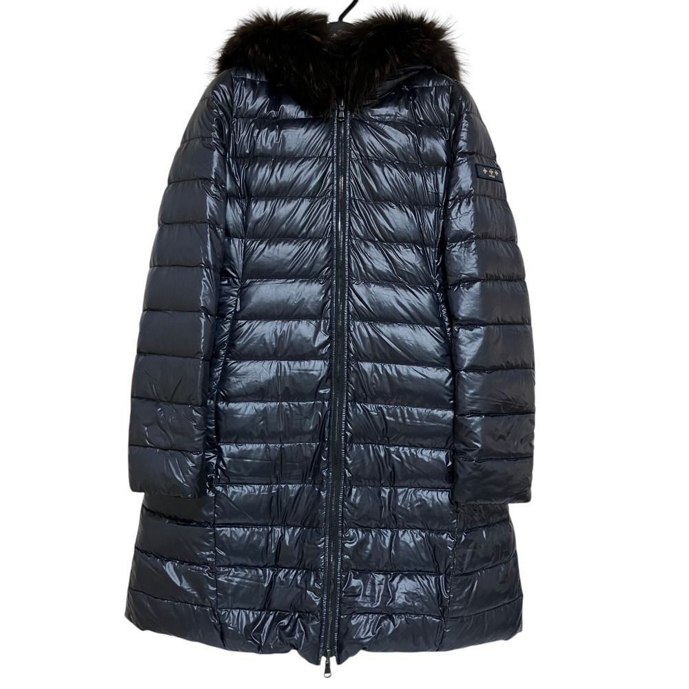 良品 TATRAS タトラス ISERA リバーシブル ラクーンファー フーデッド